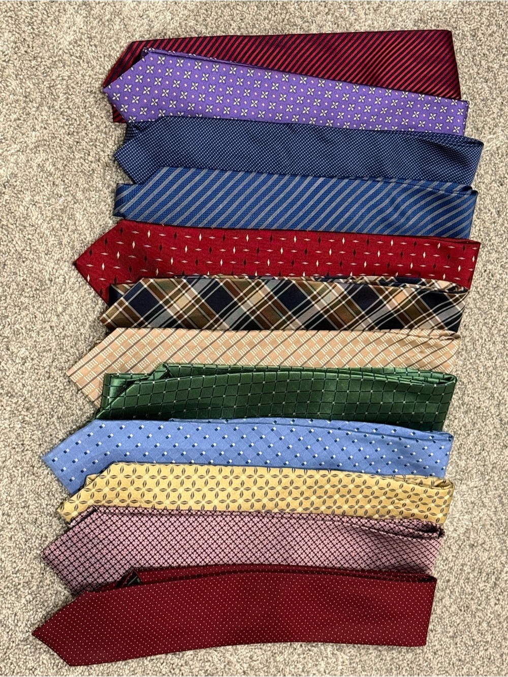 12 Men's Assorted Neckties Ties